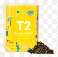 New York Breakfast Loose Leaf Icon Tin - T2 Tea png