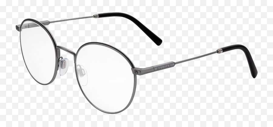 Diagono Eyeglasses 903936 Bvlgari - Monochrome Png,Round Glasses Png