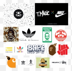 Fashion Collaboration Logos - png