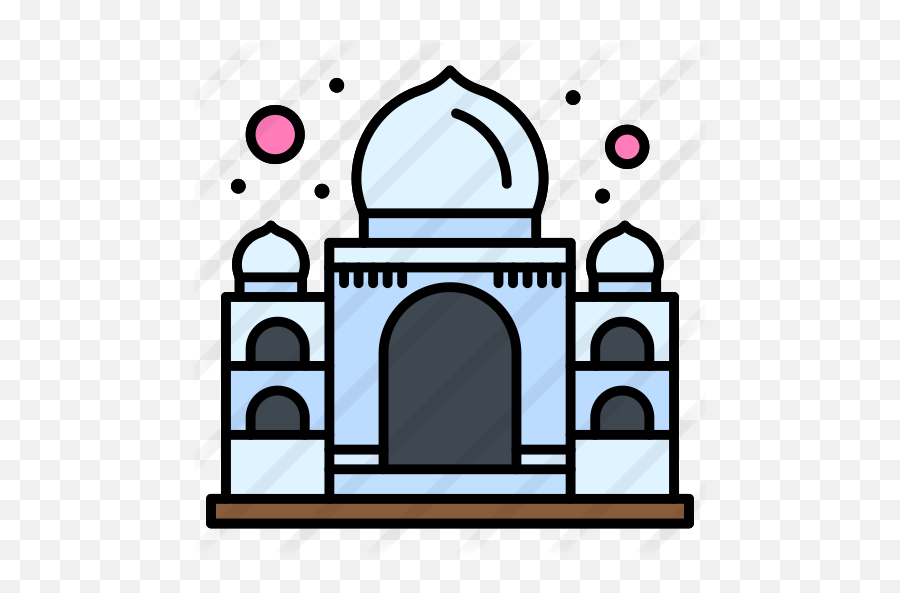 Taj Mahal - Free Monuments Icons Religion Png,Taj Mahal Icon