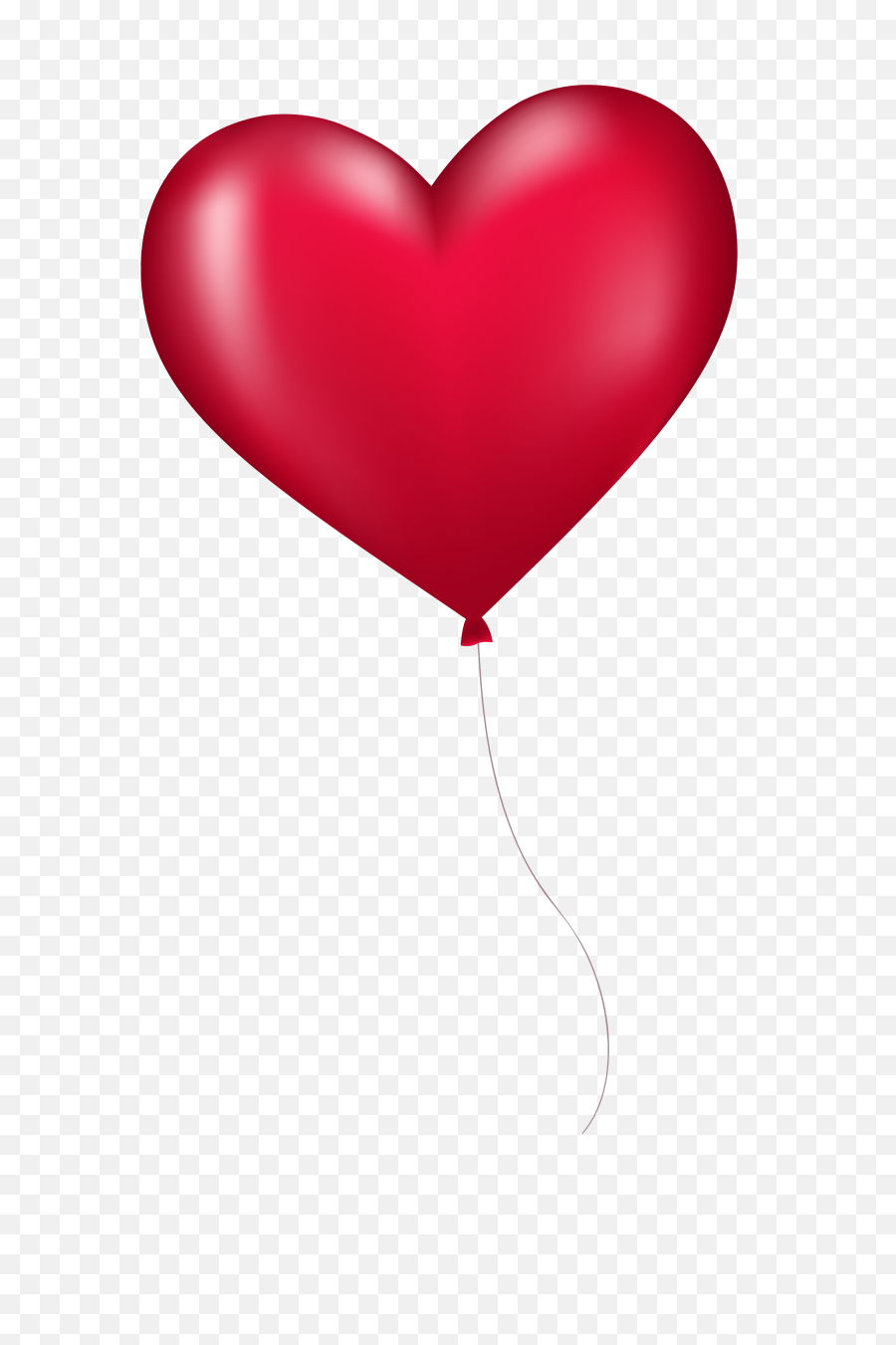 Download Hd Heart Balloon Png Image Transparent Best - Heart Shape Balloon Png,Real Balloons Png