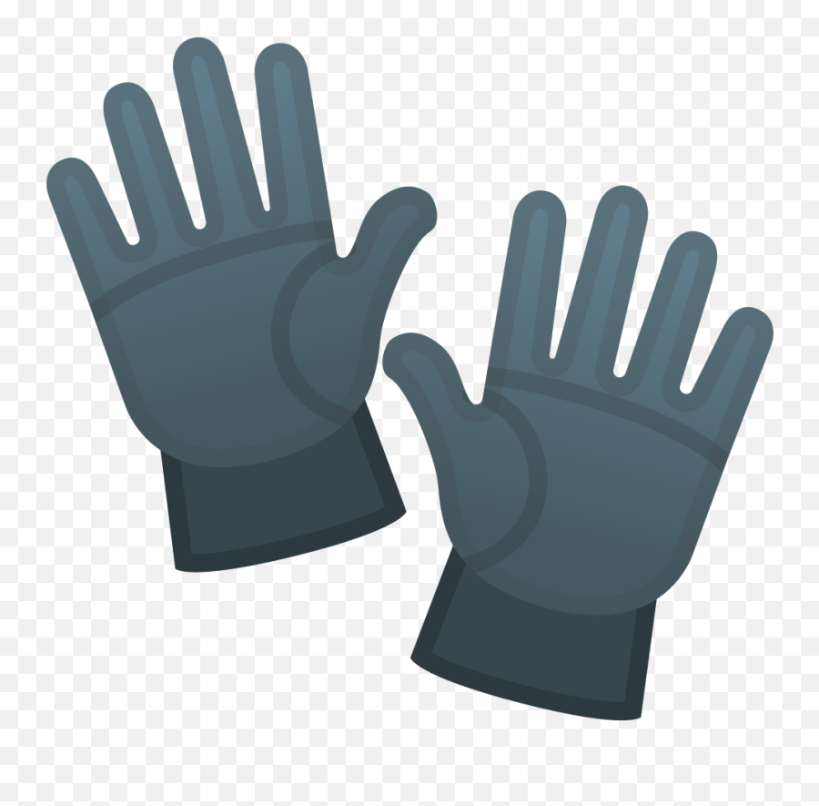Gloves Icon - Gloved Hand Emoji Png,Gloves Png