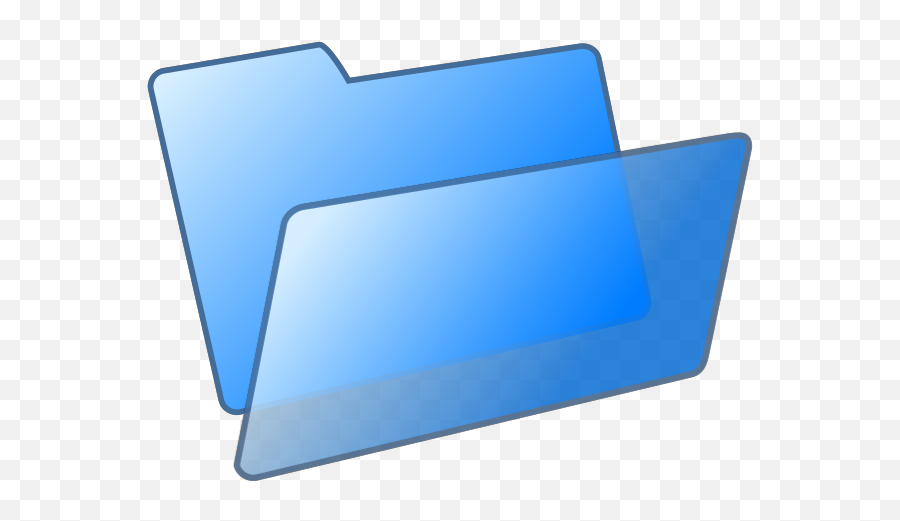 Light Blue Folder Png Svg Clip Art For Web - Download Clip Horizontal,Avatar Folder Icon