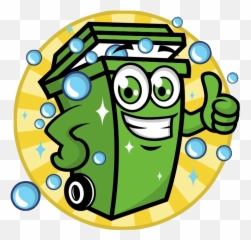 Deep Blue Power Wash - Home Dust Bin Logo 99designs png
