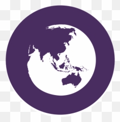 Blue Globe Graphics To Download - Vietnam And New Zealand Map png
