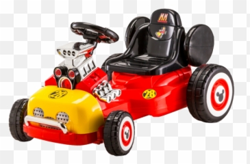 Disney Mickey Mouse Roadster Racer Go - Kart Car For Kids png