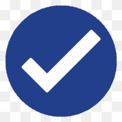 Engineering Co For Trading U0026 Electrical Supplies - Blue Circle Tick Png