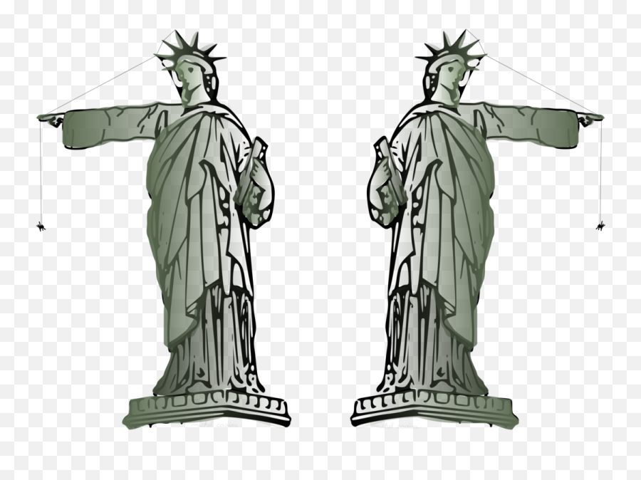 Monumenttreefictional Character Png Clipart - Royalty Free Statue Of Liberty Cartoon Drawing Png,Statue Of Liberty Icon Png