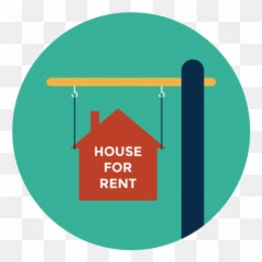 Real Estate Rent Sign Tag Rental House - Vertical png