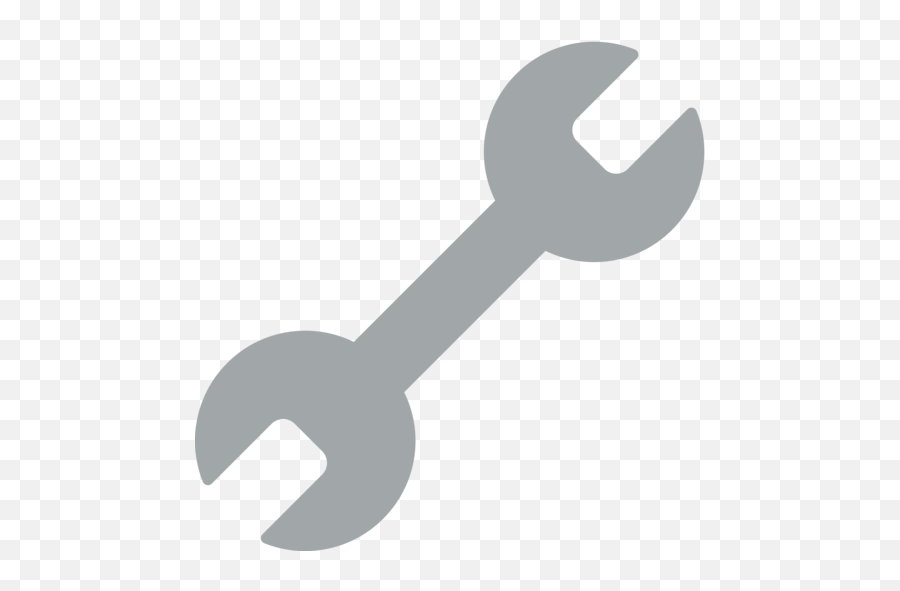 Wrench Emoji - Emoji Wrench Png,Wrench Tool Icon
