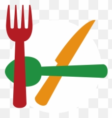 Clipart Scissors Knife Transparent - Fork png