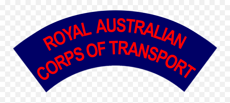 Fileroyal Australian Corps Of Transport Battledress Flash - Circle Png,Blue Background Png