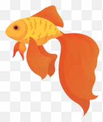 Goldfish Clipart Transparent 2 - Clipart World Dibujos De Pez Dorado Png,Goldfish Icon