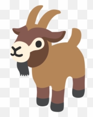 Goat Emoji - Android Goat Emoji Png,Goat Icon Png