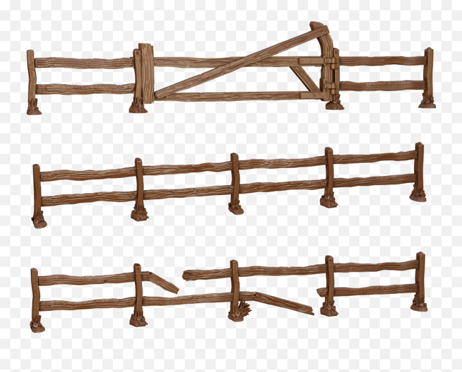 Mantic Games - Terrain Crate Fences Ideal For Du0026d Table Top U0026 Rpgu0027s Fantasy Fence Wood Png,Wooden Fence Png
