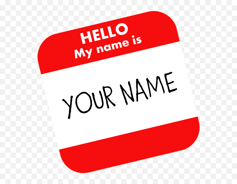 Hello My Name Is Nametag Png - Hello I M Name Tag Transparent,Hello My Name Is Png