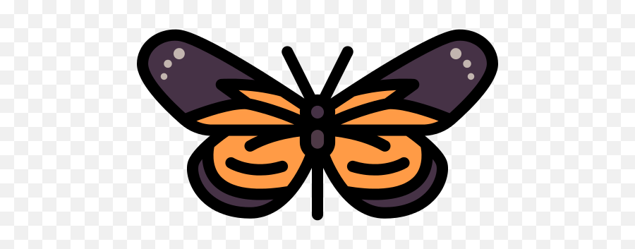 Butterfly Png Icon - Clip Art,Purple Butterfly Png
