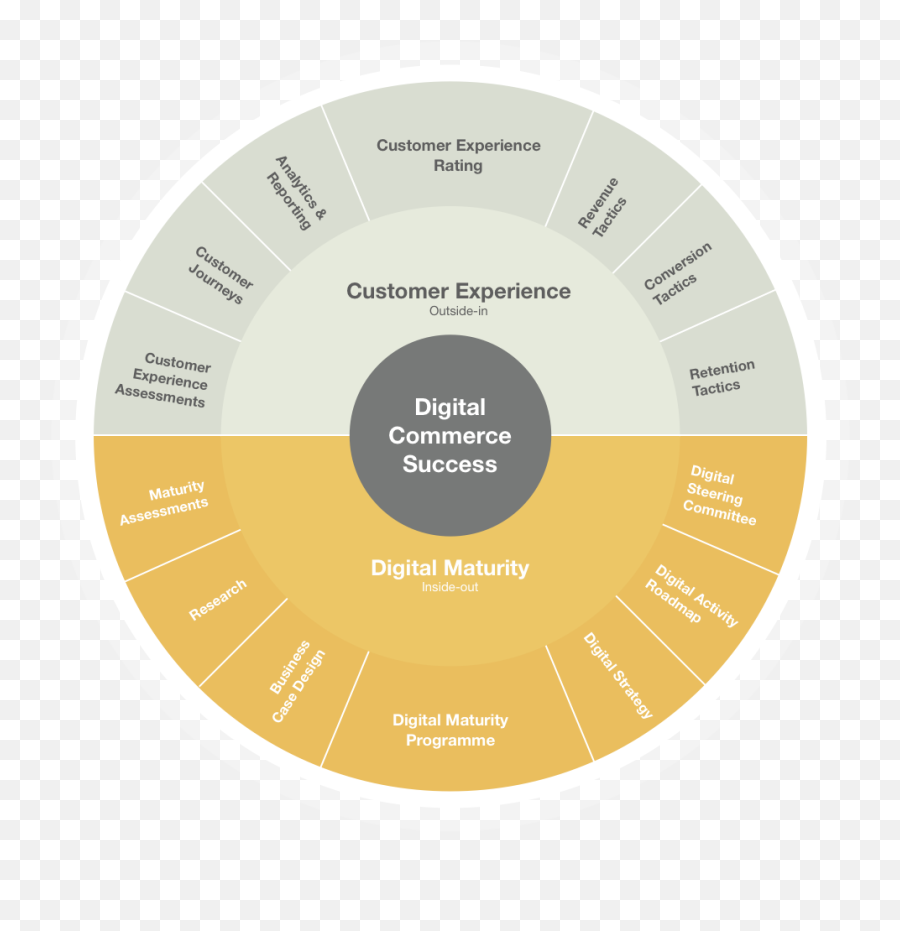 Digital Commerce Success - Customer Experience Wheel Png,Customer Png