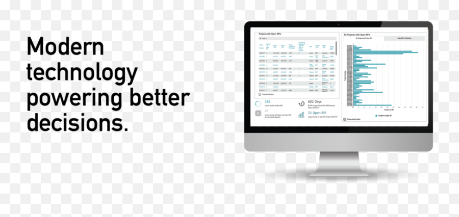 Briq A Modern Construction Data Analytics Platform - Computer Monitor Png,Tech Png