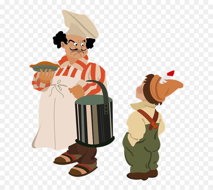 Bucket Hat Apron - Free Vector Graphic On Pixabay Ladoo Chef Clipart Transparent Png,Bucket Hat Png