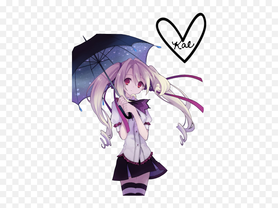 Anime Girl - Rosewinton3055 Photo 37652964 Fanpop Anime Girl With Umbrella Transparent Background Png,Anime Girl Transparent Png