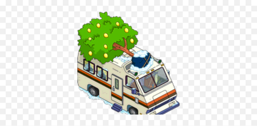 Tapped Out Wiki - Simpsons Tapped Out Rv Png,Camper Png
