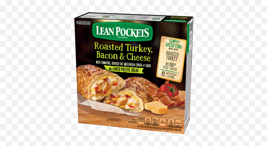 Roasted Turkey Bacon U0026 Cheese - Turkey Hot Pockets Png,Cooked Turkey Png
