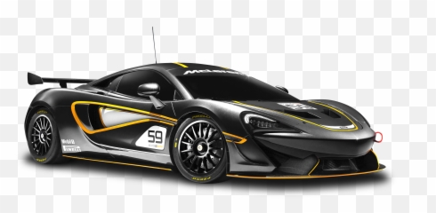 Bim Object - Image Entourage Black McLaren 570S GT4 Mclaren 570s Gt4 png