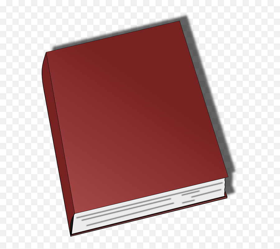 Book Red Closed Png Textbook
