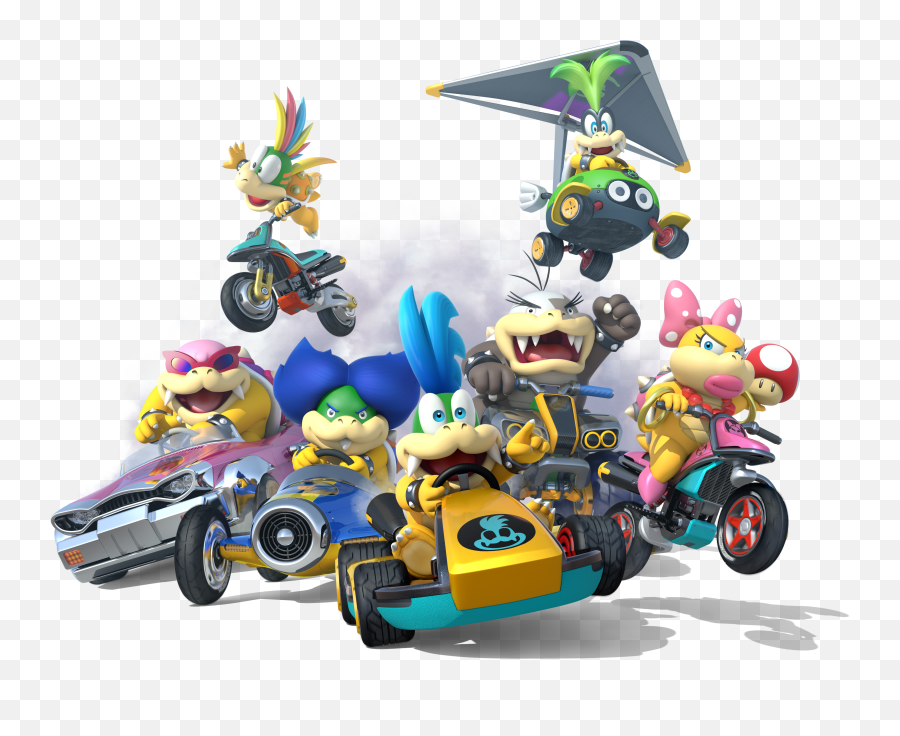 7 Koopaling Symbol Emblems - Mario Kart 8 The Koopalings Png,Mario Kart 8 Deluxe Png