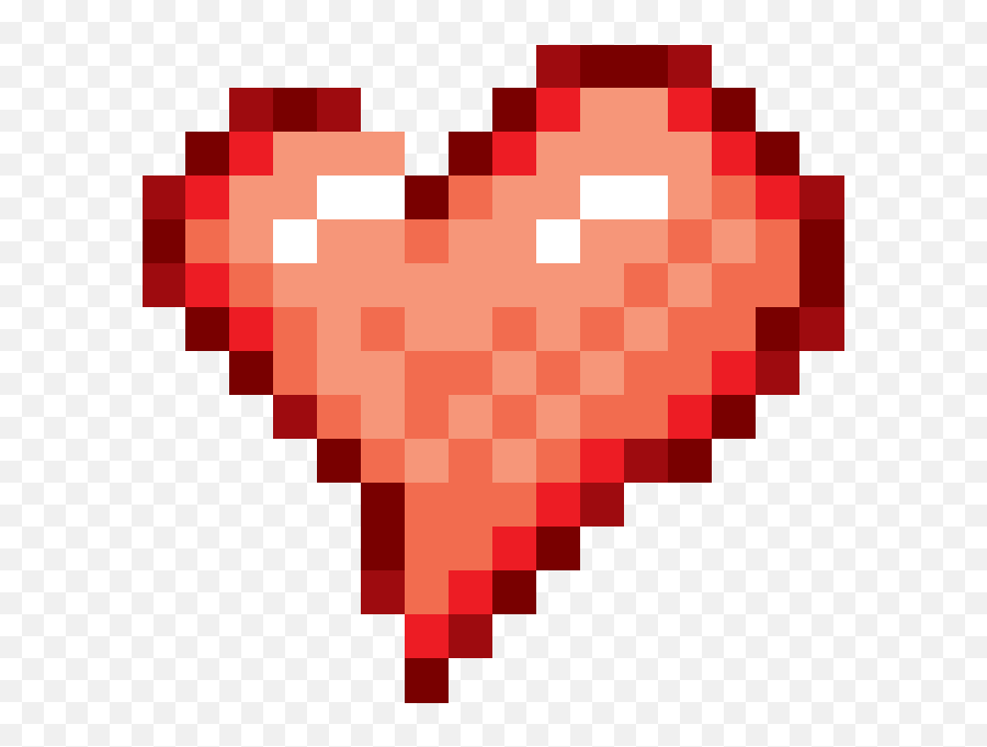 Light Blue Chaos Emerald Minecraft Heart Pixel Art Png Free Transparent Png Images Pngaaa Com