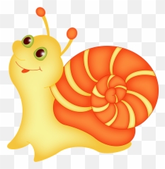 Woodland Clipart Snail - Cartoon Escargot Png,Snail Transparent