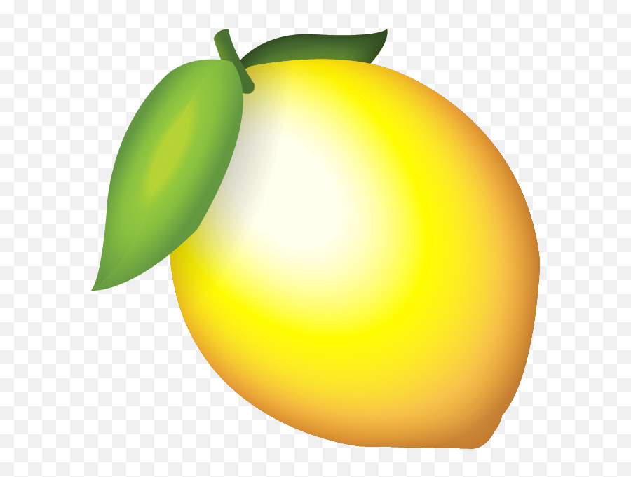 Download Lemon Emoji Icon - Transparent Background Lemon Emoji Png,Lemons Png