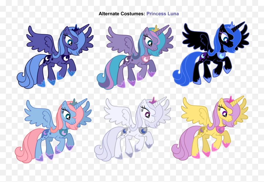 Download Princess Luna - Mlp Fim My Little Pony Png,Luna Transparent Background