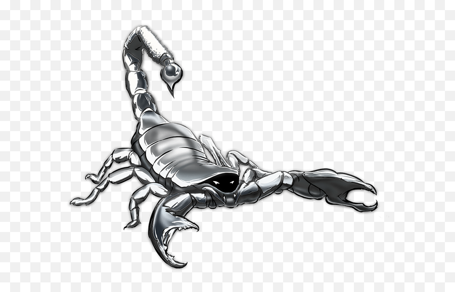 The Silver Scorpion - Kidsysco Original Art U2014 Steemit Scorpion Anatomy Art Png,Scorpion Png