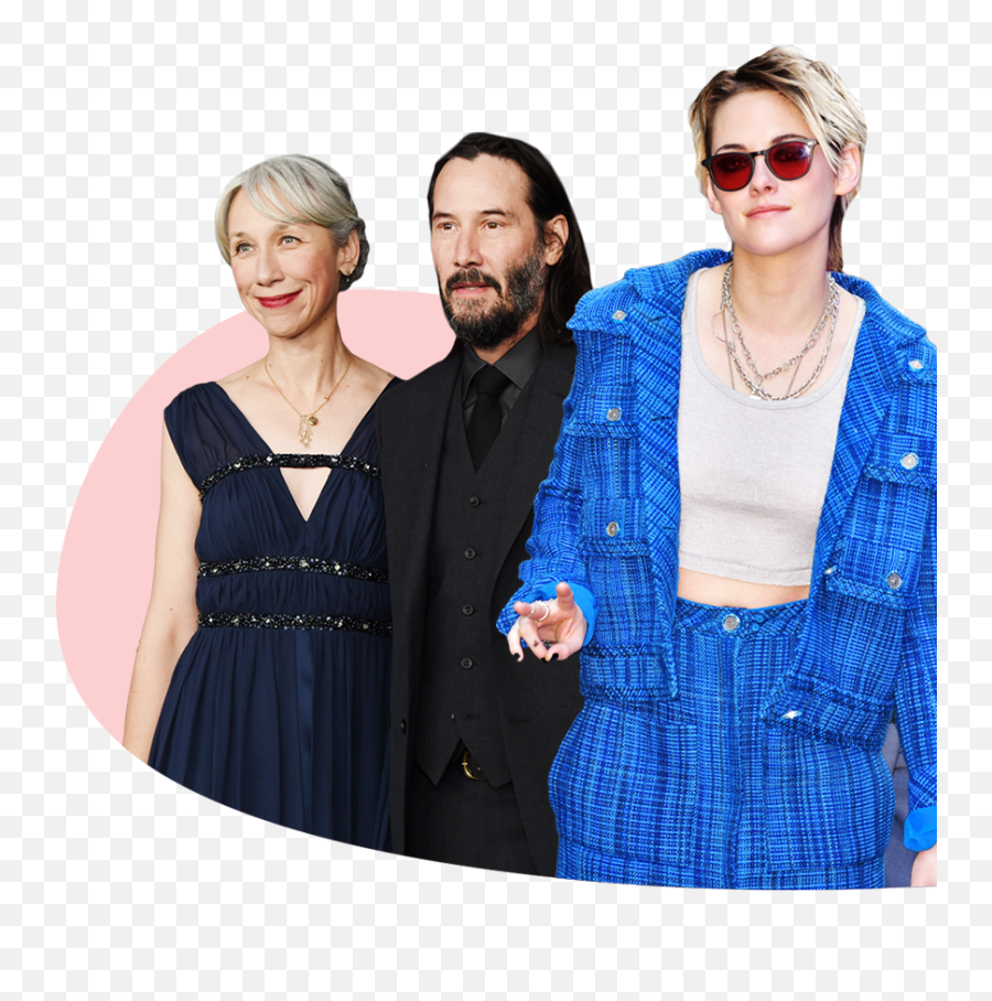 Download Keanu Reeves And Kristen Stewart Are Onto Something - Keanu Reeves Girlfriend Ugly Png,Kristen Stewart Png