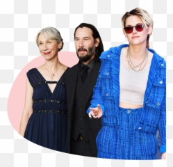 Download Keanu Reeves And Kristen Stewart Are Onto Something - Keanu Reeves Girlfriend Ugly Png,Kristen Stewart Png