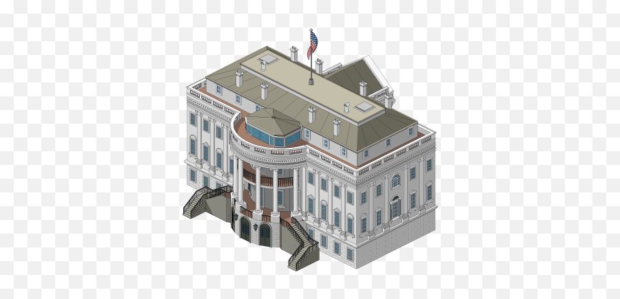White House - Futurama Worlds Of Tomorrow Wiki Manor House Png,White House Transparent