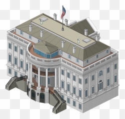 White House - Futurama Worlds Of Tomorrow Wiki Manor House Png,White House Transparent