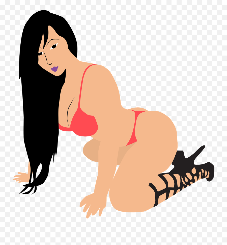 Red Bikini Sexy Woman Vector - Girl In Sexy Bikini Vector Png,Sexy Woman Png