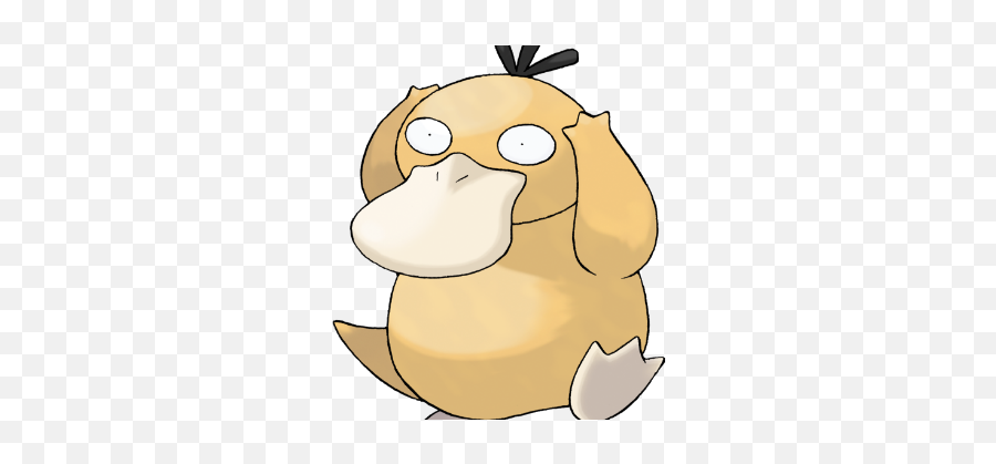 Pokémon Quiz What Type Are These - Pokemon Psyduck Png,Psyduck Png