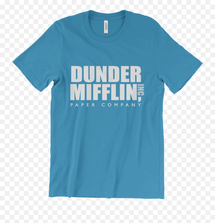 Dunder Mifflin T - Active Shirt Png,Dunder Mifflin Logo Png