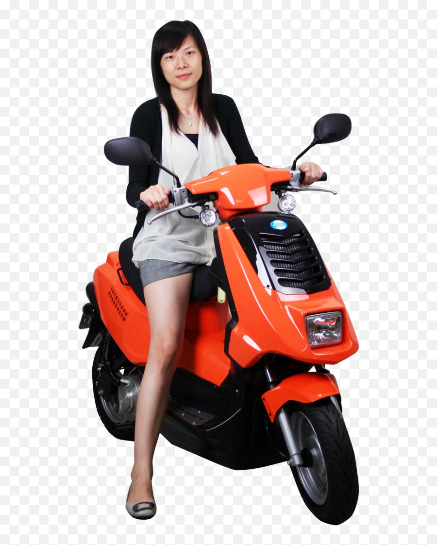 Girl - Girl On Scooter Png,Scooter Png