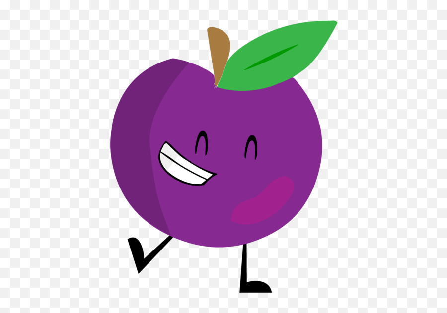 Download Hd New Plum Pose By - Bfdi Plum Transparent Png Plum Png Cartoon,Plum Png