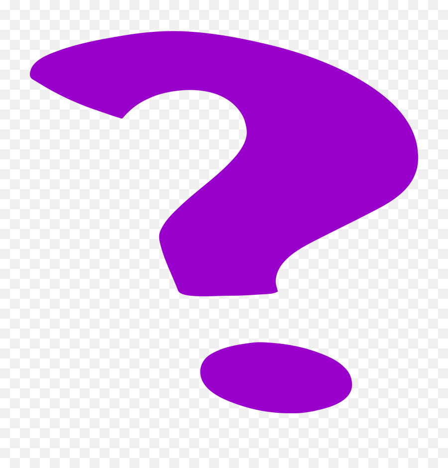 Filepurple Question Marksvg - Wikipedia Purple Question Mark Clipart Png,Violet Png