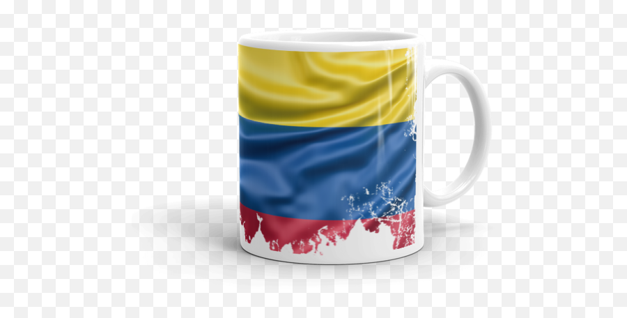 Mug Mondial 2018 Colombia Flag - Imuk The Brand Custom Designed Bath U0026 Beach Towels Iphone U0026 Samsung Cases Mugs Throw Pillows And More Serveware Png,Colombia Flag Png