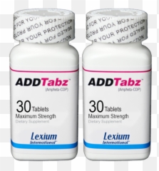 Lexium Addtabz Reviews Cognitive Enhancement Mental Focus - Medical Supply Png,Adderall Png