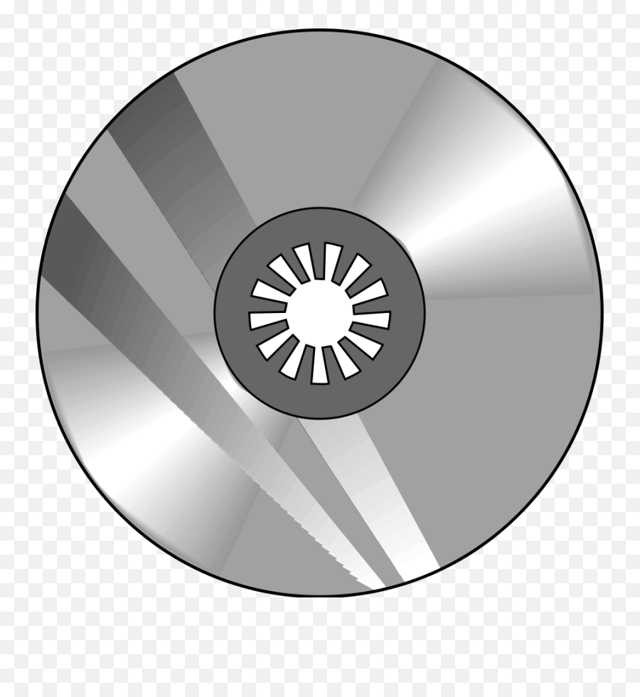 Compact Disk 99813 Free Svg Download 4 Vector - White And Black Cd Png,Compact Disc Logo