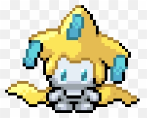 Pokemon Chao Gallery - Pokedit News Shiny Jirachi Pixel Art Png,Jirachi Png