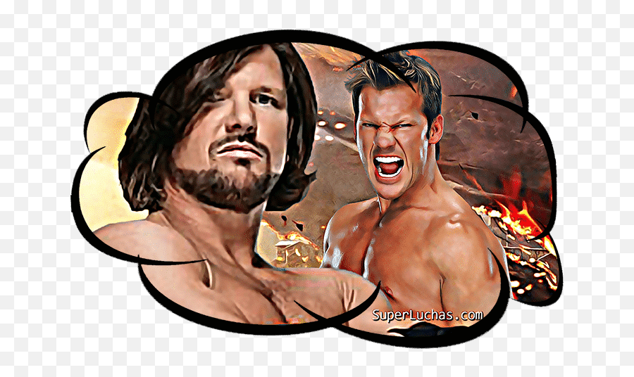 Six Dream Struggles That Aj Styles Has Had In Wwe Superfights - Illustration Png,Chris Jericho Png